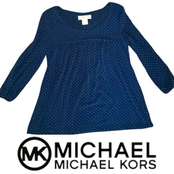 MICHAEL Michael Kors Tops - MICHAEL Michael Kors Pleated Blouson Top